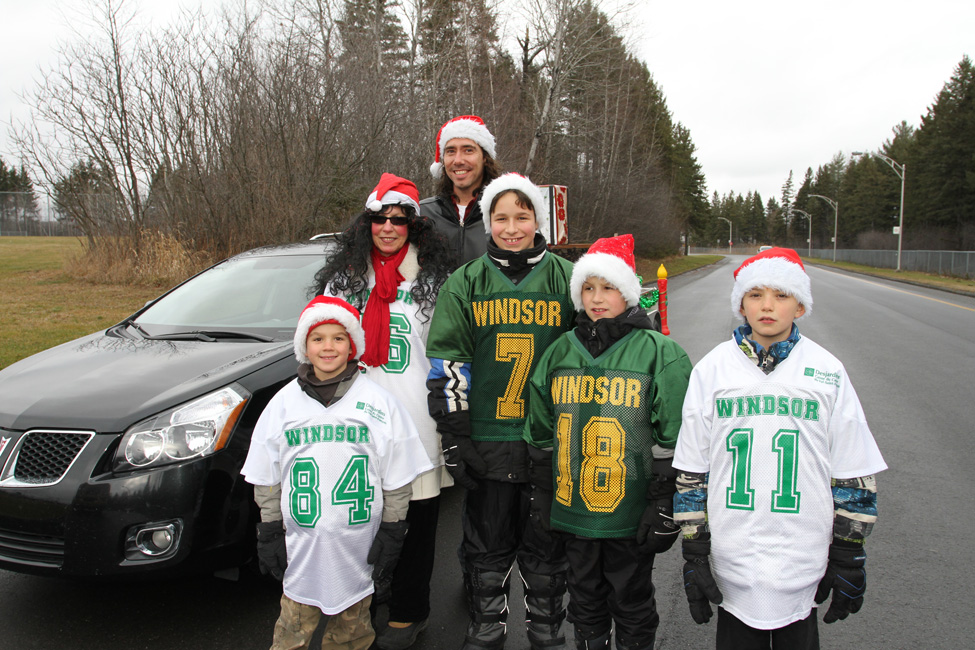Parade de Noël à Windsor