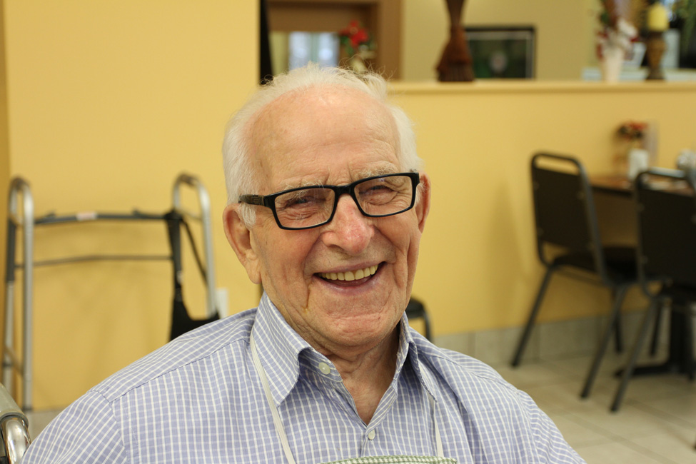 Armand Simoneau, 103 an et bien portant!