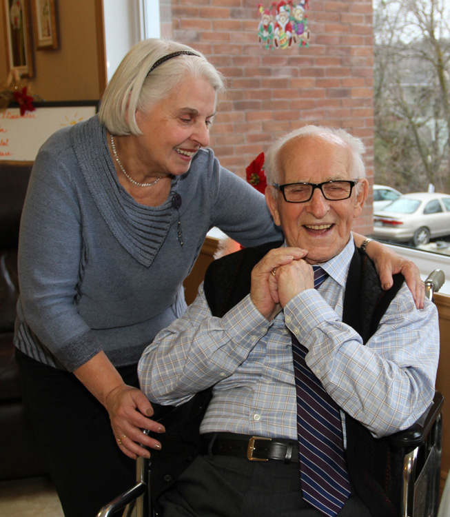 Armand Simoneau, 103 ans et bien portant!