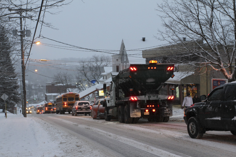 Le déblayage est commencé à Windsor
