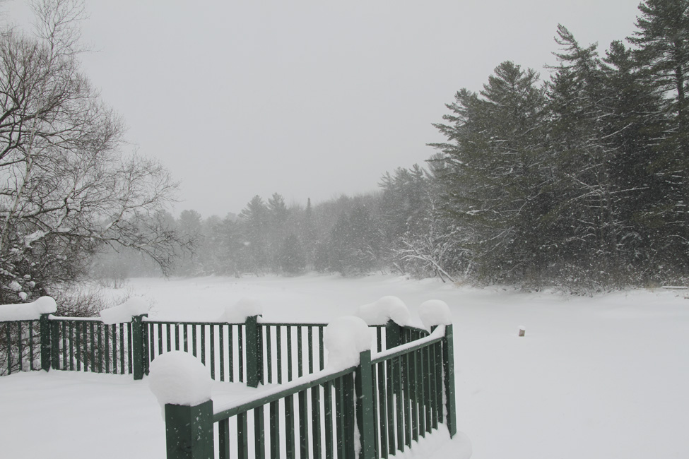 L'hiver commence en retard!