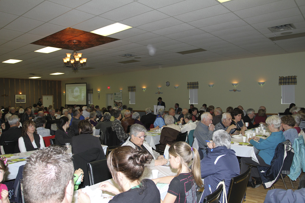 1re assemblée générale de la Caisse Desjardins du Centre du Val-Saint-François