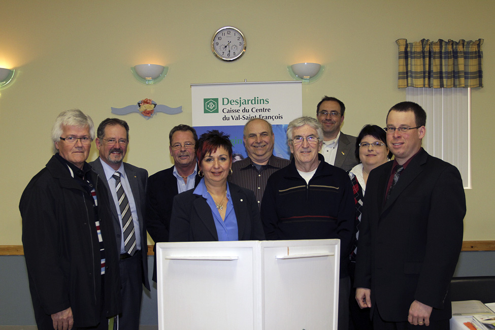 1re assemblée générale de la Caisse Desjardins du Centre du Val-Saint-François
