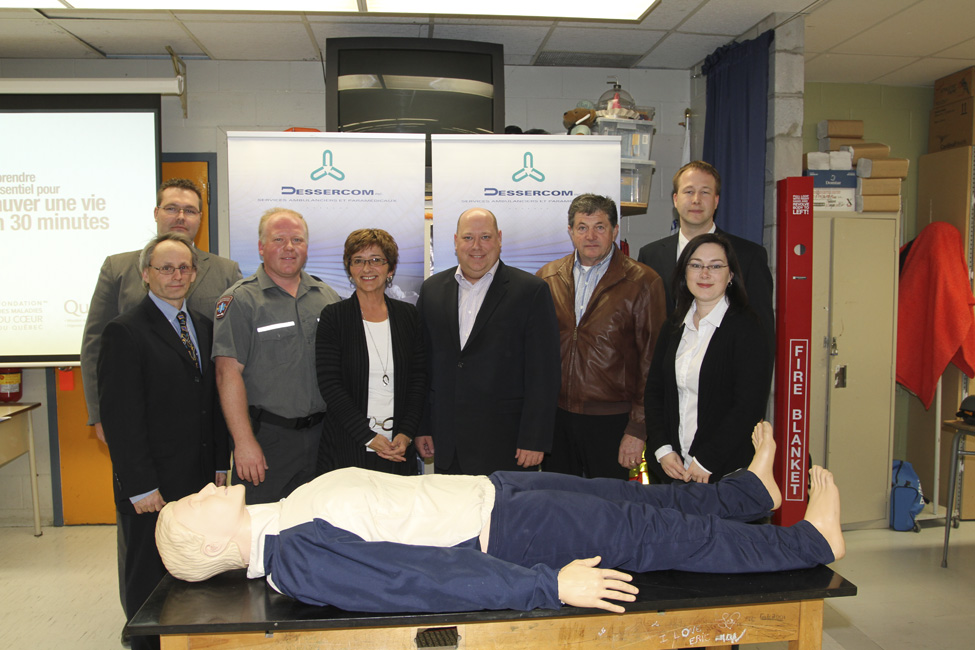 Défibrillateurs disponibles à Windsor