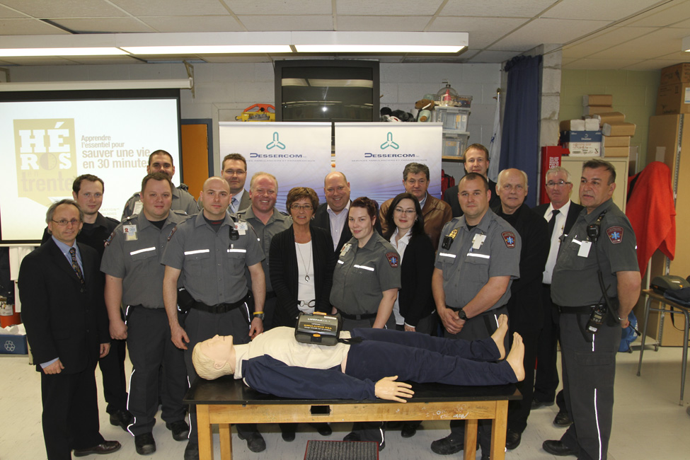 Défibrillateurs disponibles à Windsor