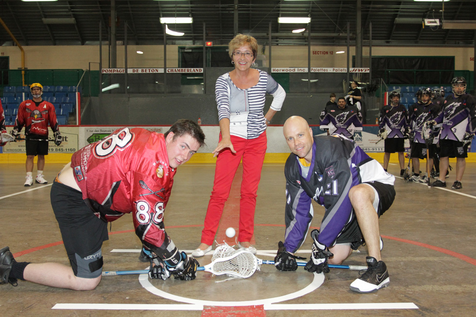 Ouverture de la saison de crosse