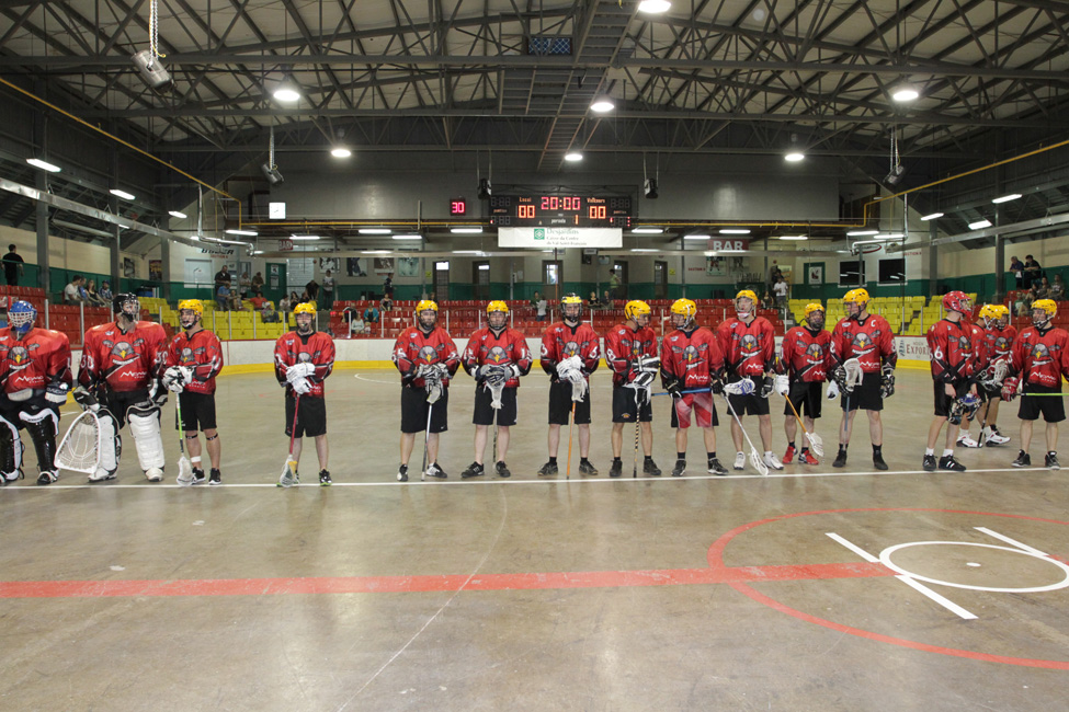 Ouverture de la saison de crosse