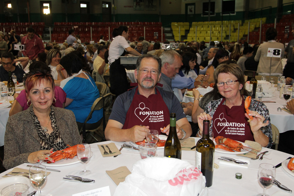 Souper aux Homard de la fondation du CSSS