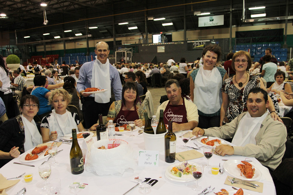 Souper aux Homard de la fondation du CSSS