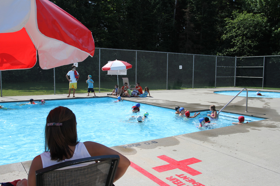 La piscine a de la vogue au SAE