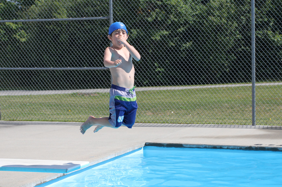 La piscine a de la vogue au SAE