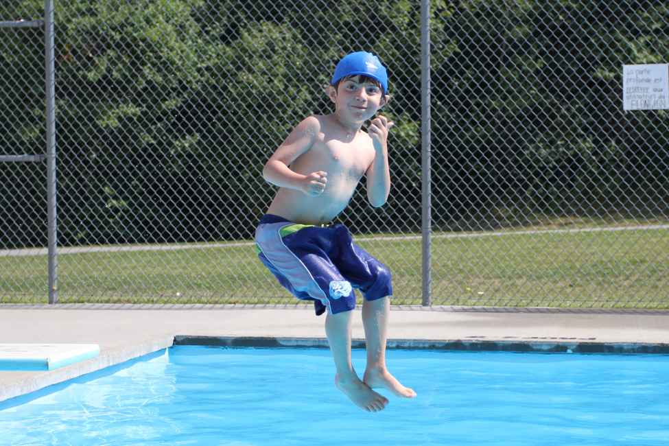 La piscine a de la vogue au SAE