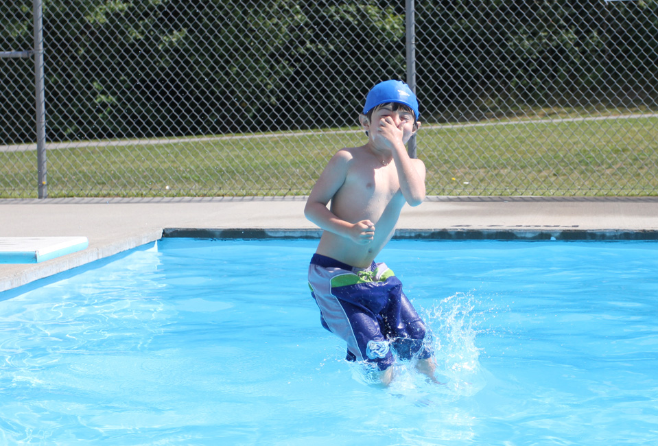 La piscine a de la vogue au SAE