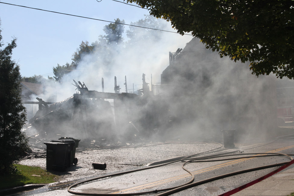 Incendie à Richmond