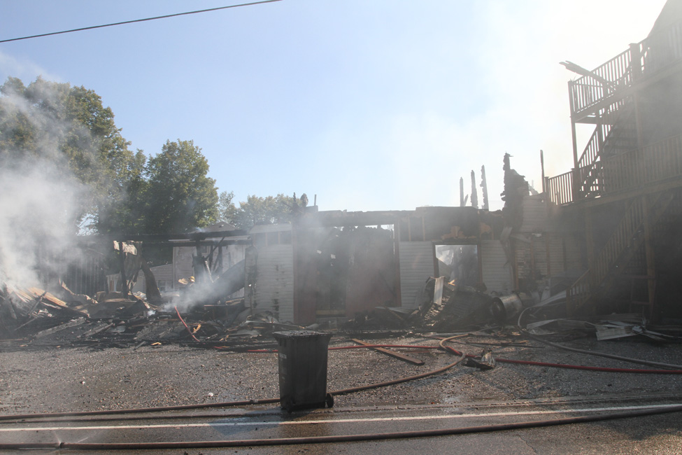 Incendie à Richmond