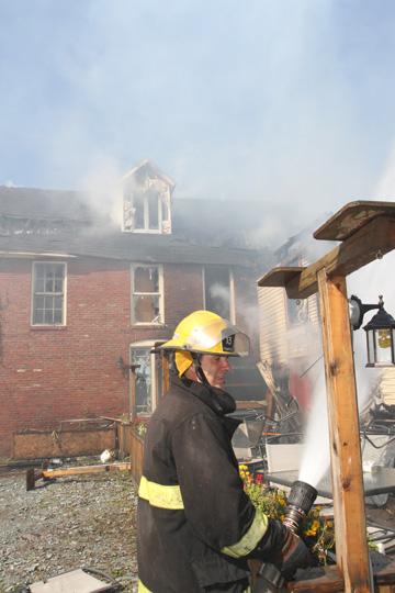 Incendie à Richmond