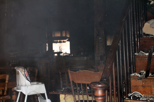 Incendie à Richmond