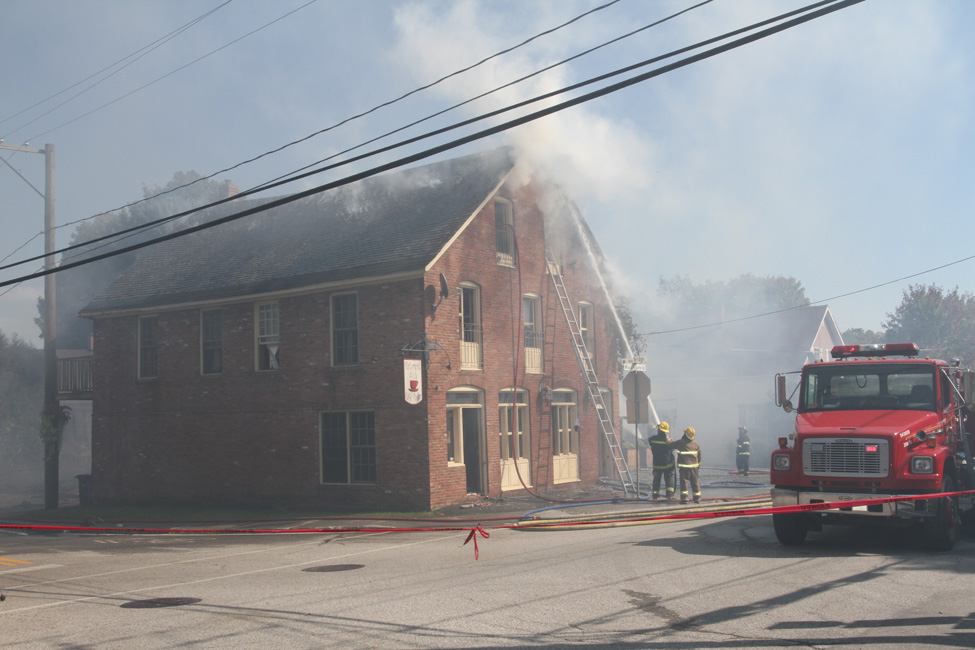 Incendie à Richmond