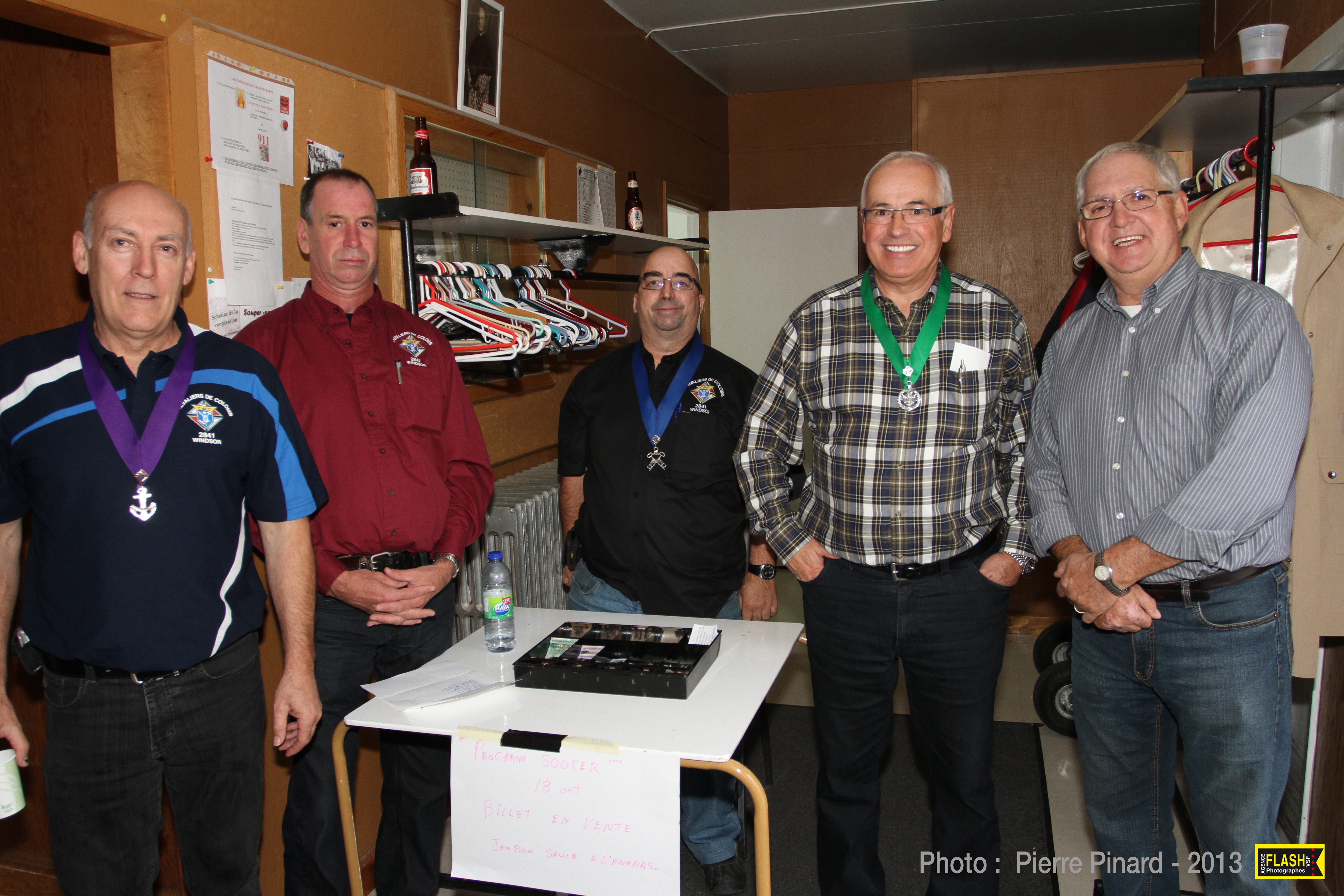 Souper au spaghetti à Windsor