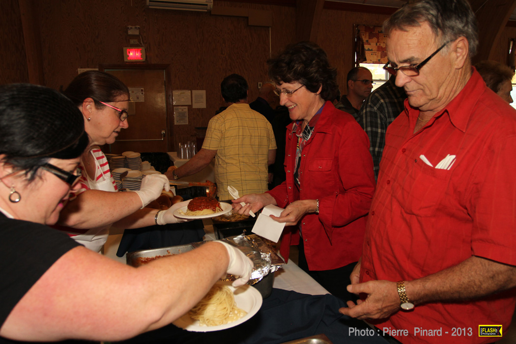 Souper au spaghetti à Windsor