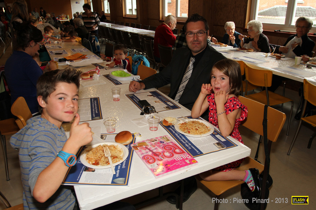 Souper au spaghetti à Windsor