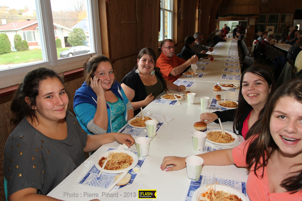 Souper au spaghetti à Windsor