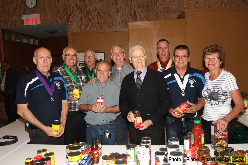 Souper au spaghetti à Windsor