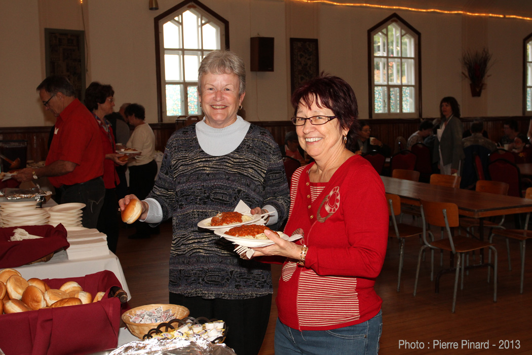 Souper au spaghetti à Richmond