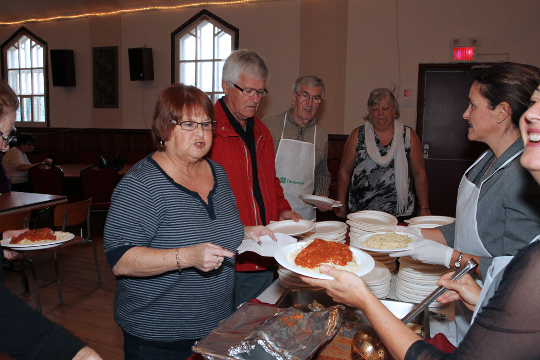 Souper au spaghetti à Richmond