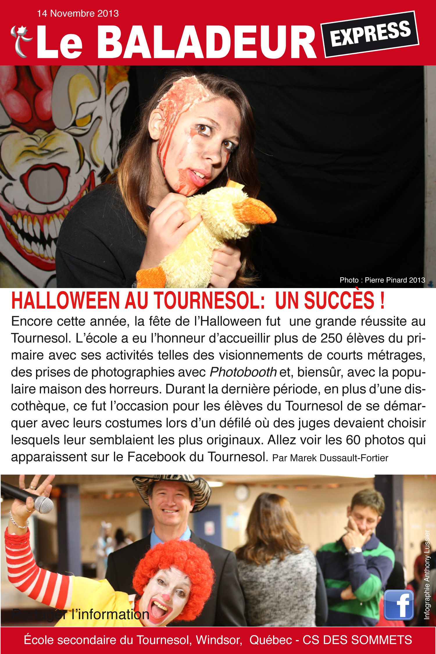 Le Baladeur tabloid du Tournesol en Virtuel