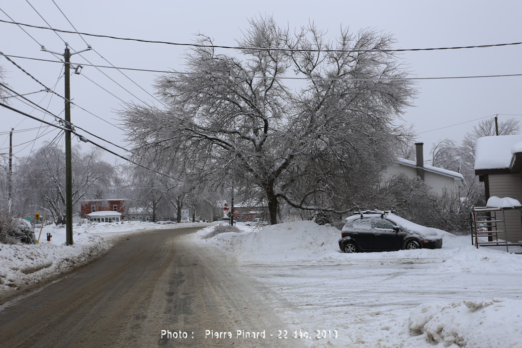 Verglas du 22 décembre 2013