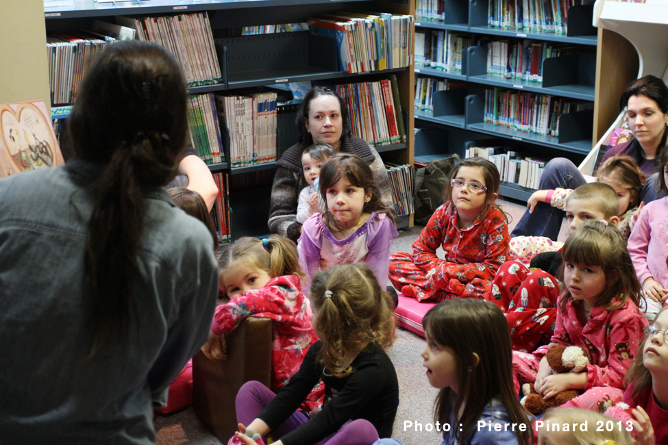 Bibliothèque patrick-Dignan / l'heure du conte