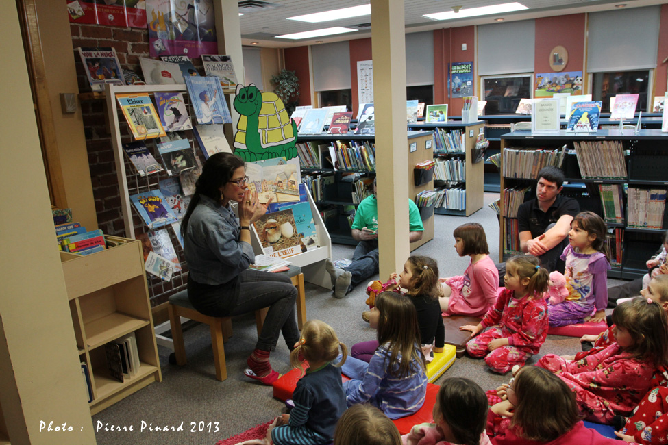 Bibliothèque Patrick-Dignan / l'heure du conte
