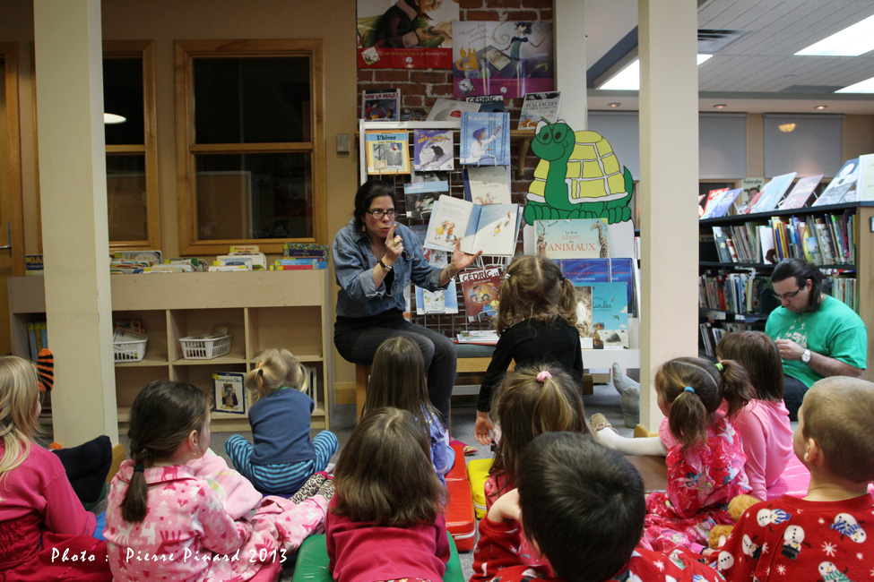 Bibliothèque Patrick-Dignan / l'heure du conte