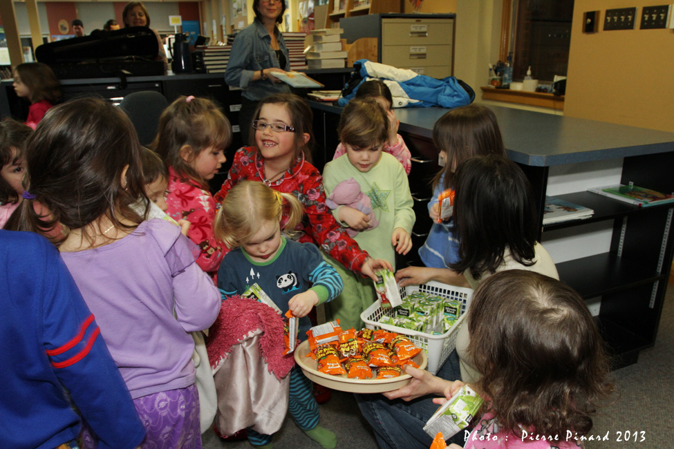 Bibliothèque Patrick-Dignan / l'heure du conte