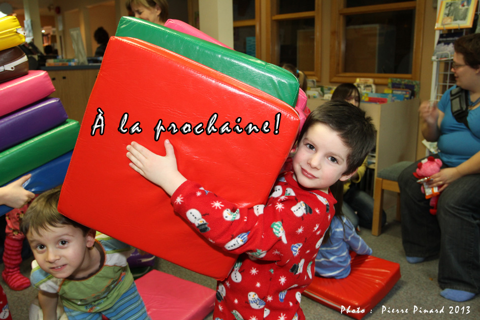 Bibliothèque Patrick-Dignan / l'heure du conte