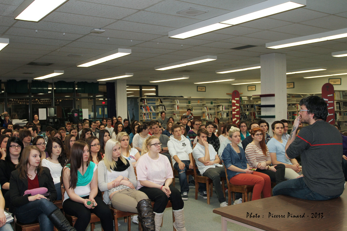Mathieu Simard auteur - au Tournesol