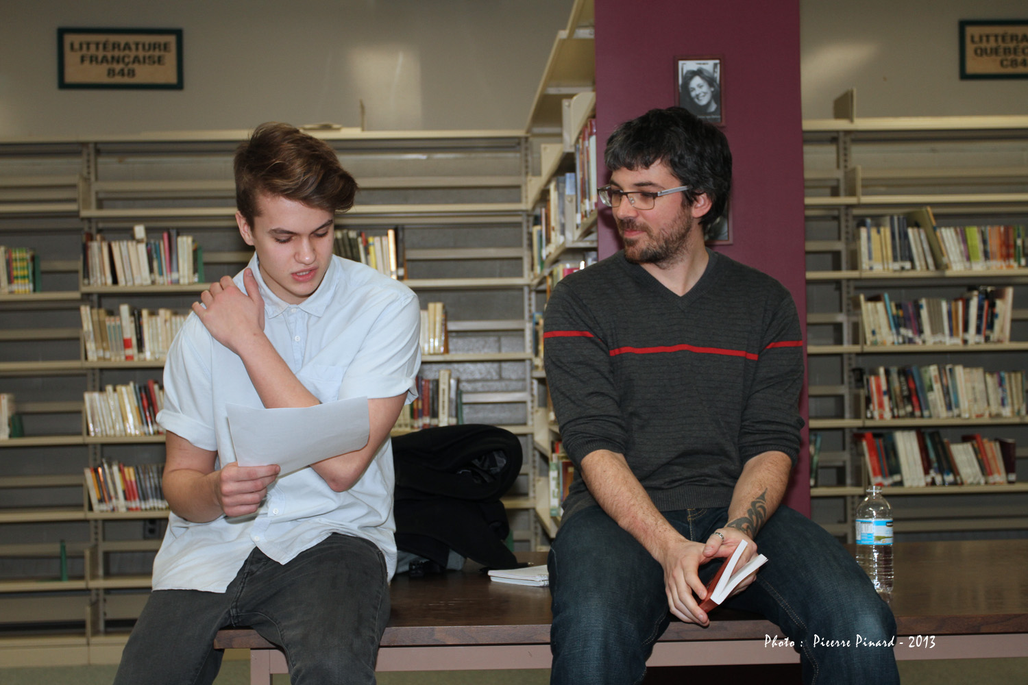 Mathieu Simard, auteur - au Tournesol