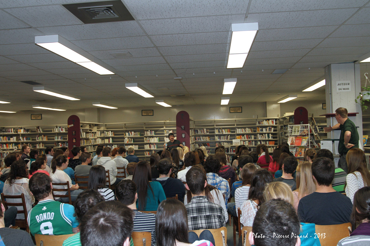 Mathieu Simard, auteur - au Tournesol