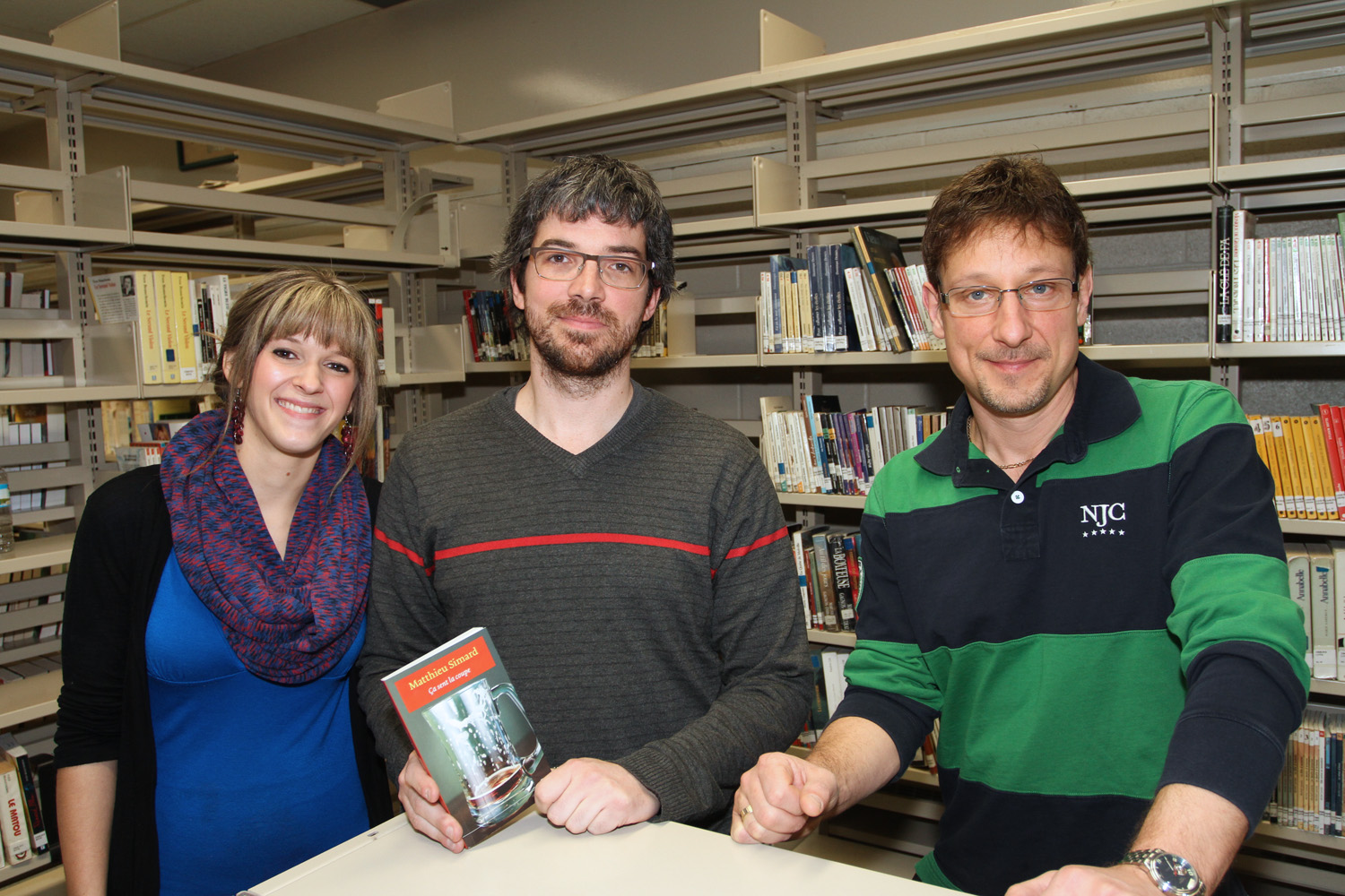 Mathieu Simard, auteur - au Tournesol