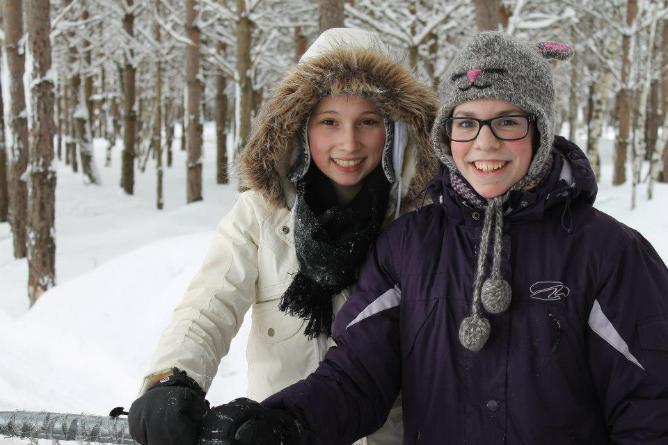 Du Tournesol - Journée de neige