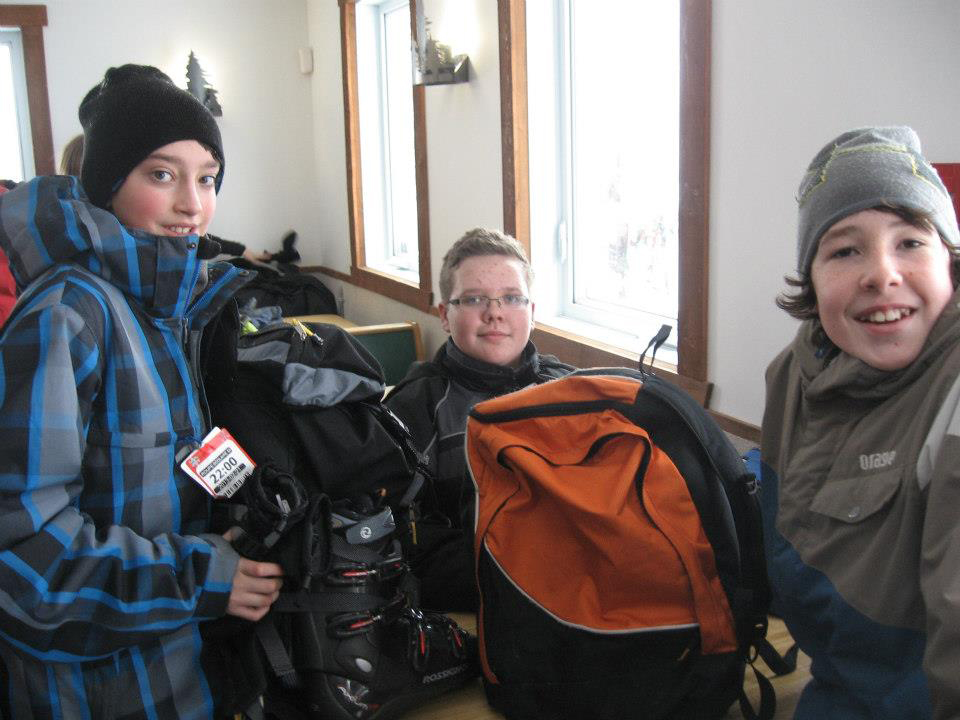 Du Tournesol - Journée de neige