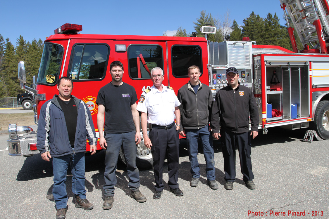 Windsor - nouvelle voiture pompier