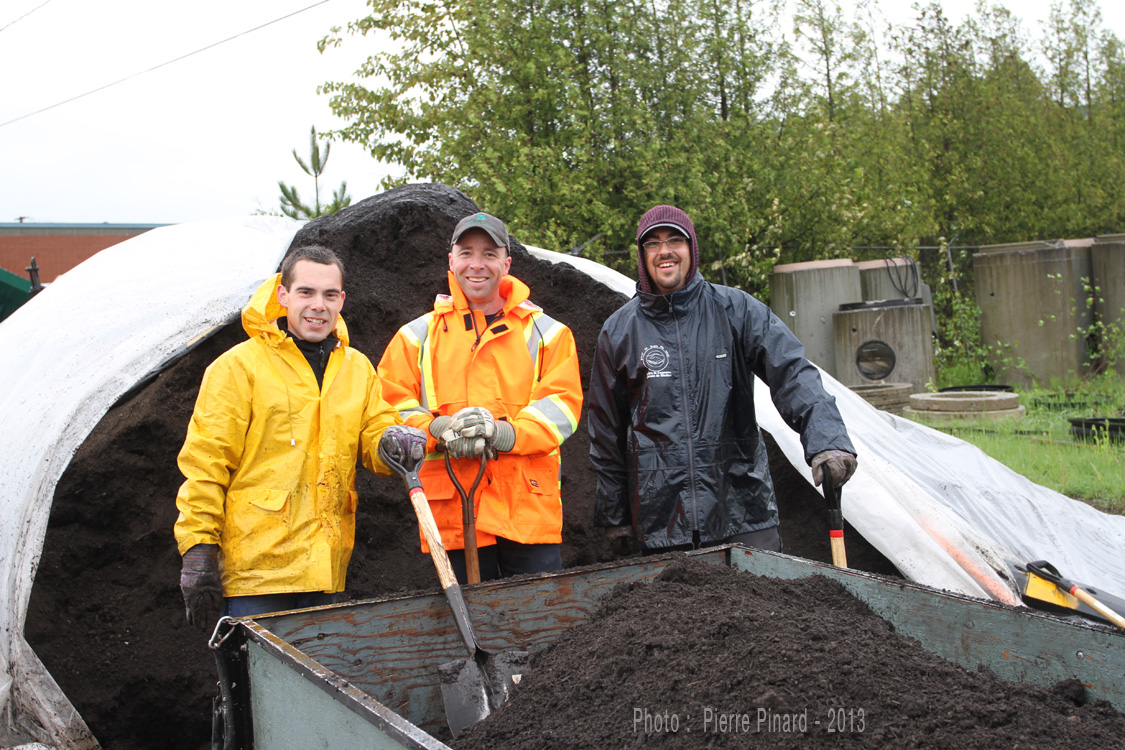 Distribution de compost à Windsor