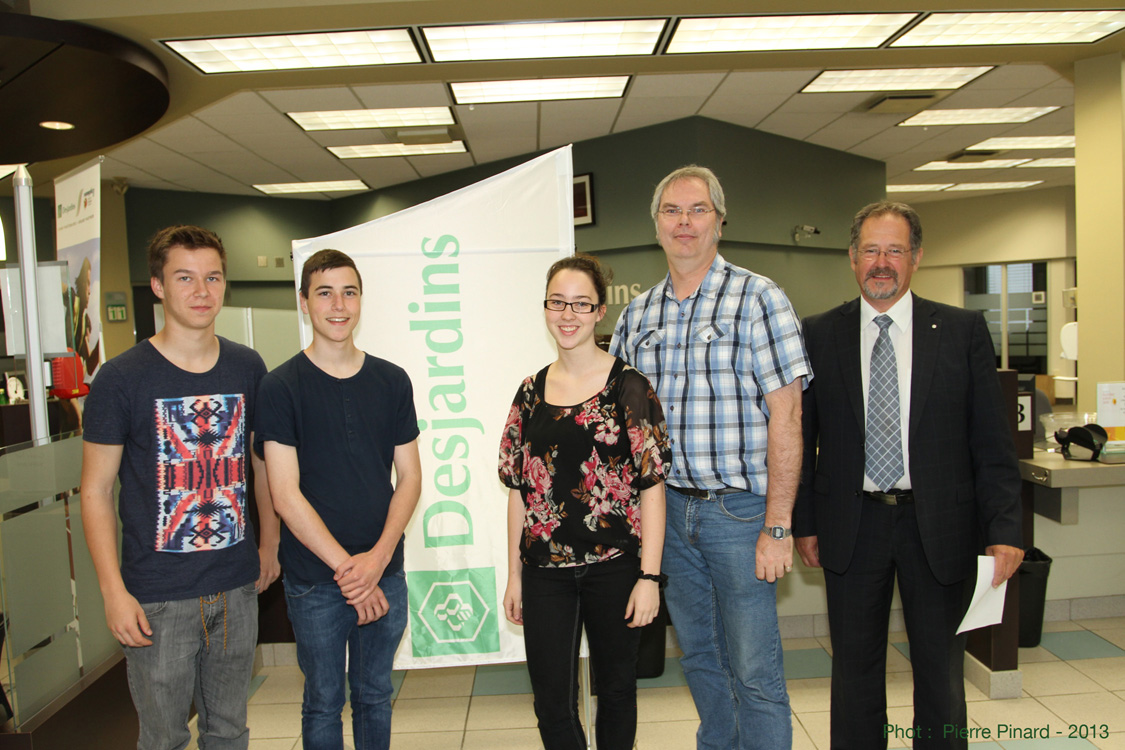 Desjardins CDCVSF aide aux organismes du milieu