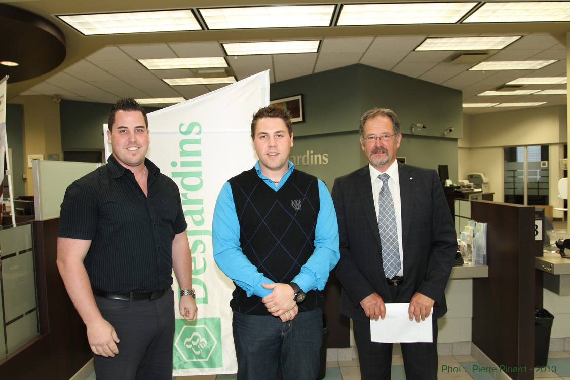 Desjardins CDCVSF aide aux organismes du milieu