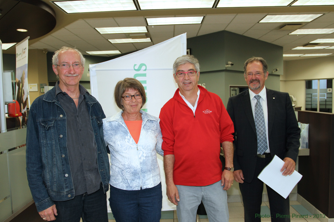 Desjardins CDCVSF aide aux organismes du milieu