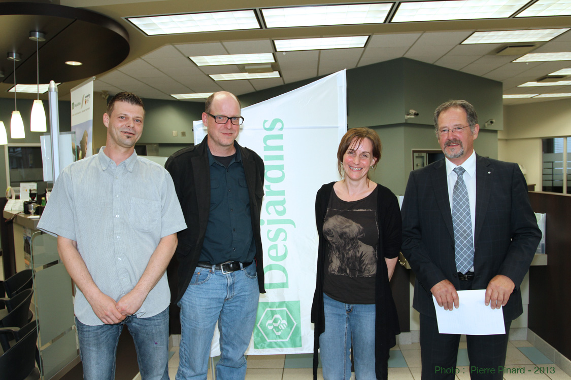 Desjardins CDCVSF aide aux organismes du milieu