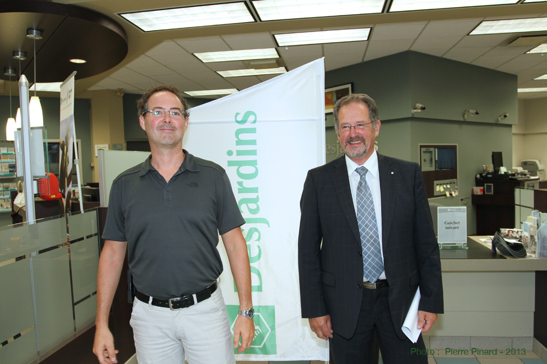 Desjardins CDCVSF aide aux organismes du milieu