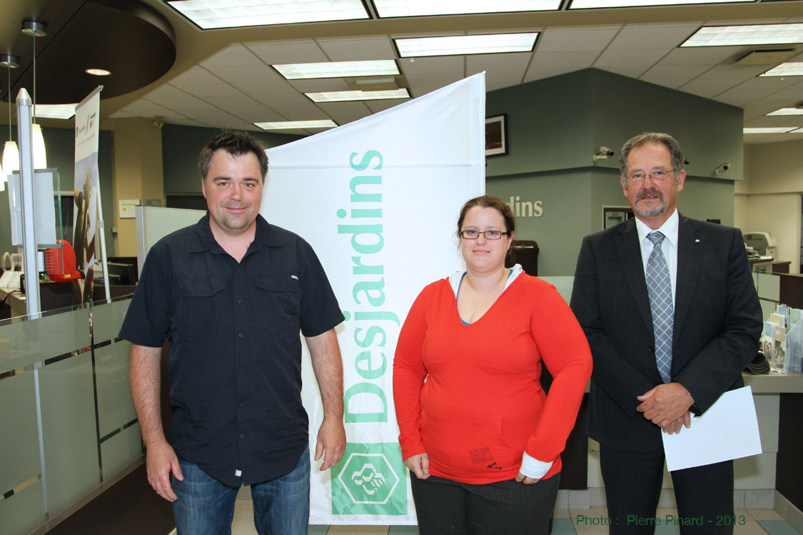 Desjardins CDCVSF aide aux organismes du milieu